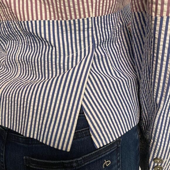 Brooks Bros striped seersucker blazer C25 - Picture 7 of 10